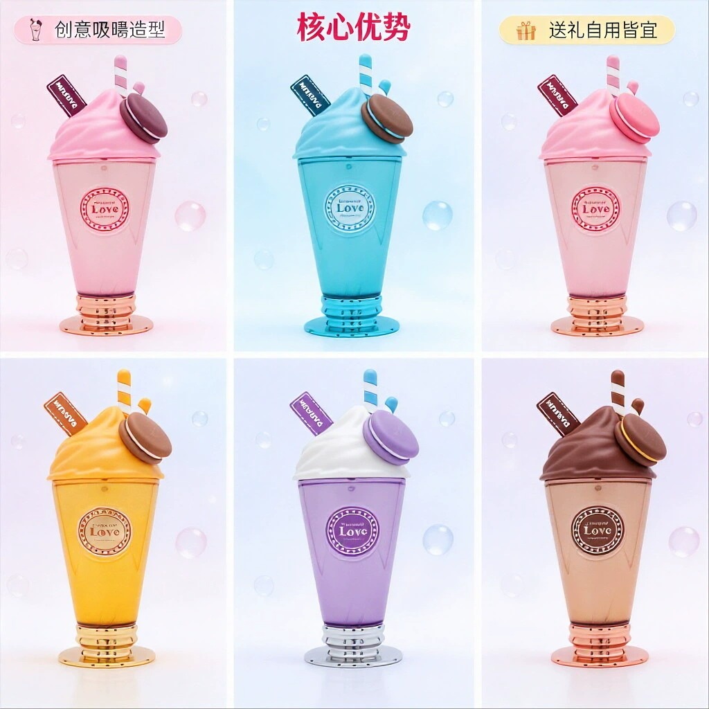 Cross-border Arabian perfume, women's ice cream, Middle Eastern men's candy, chocolate, macaron, sweet, neutral perfume details Picture