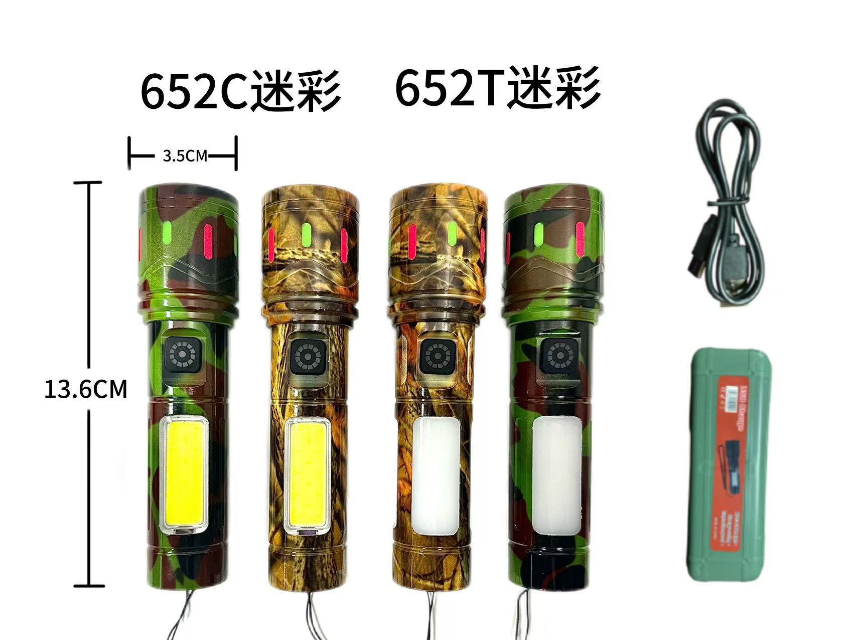 Multi-functional white laser flashlight work light led mini strong light flashlight Application Scenario
