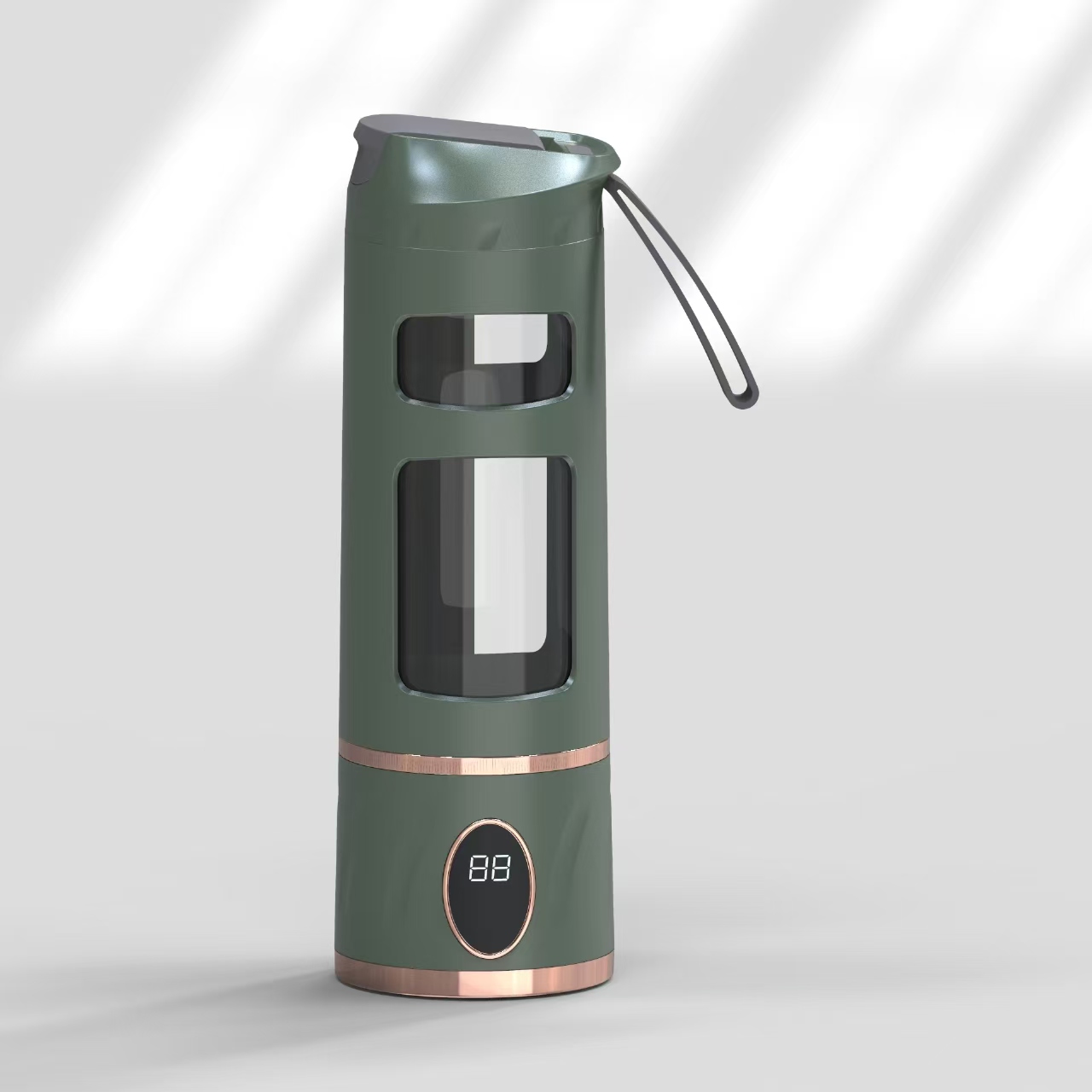 Pink portable juicer, blender, USB charging mini juicer Specification image