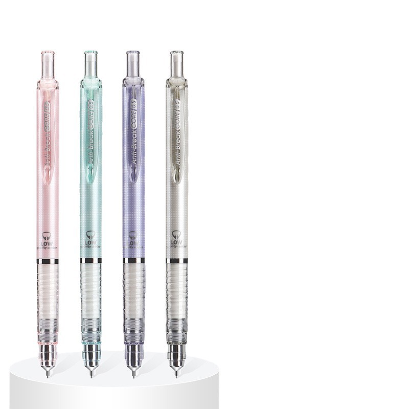Baok anti-breakage core high appearance level mechanical Pencil HB/2B, student-specific three-prong blade low center of gravity, for exam assignments Item Picture