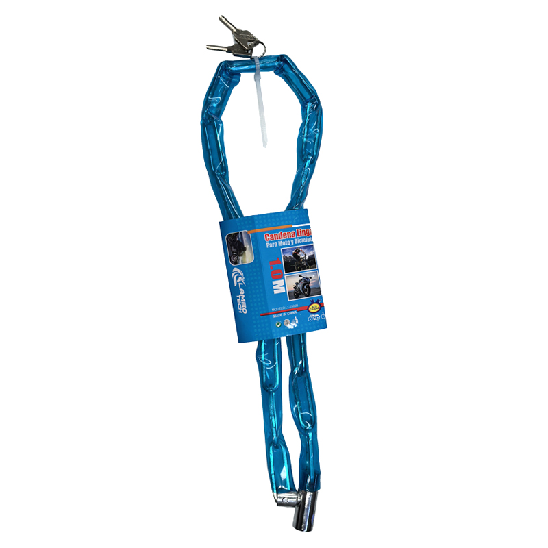 LT-2500B mountain bike chain lock, electric motorcycle lock, bicycle chain lock, storefront anti-theft lock Item Picture