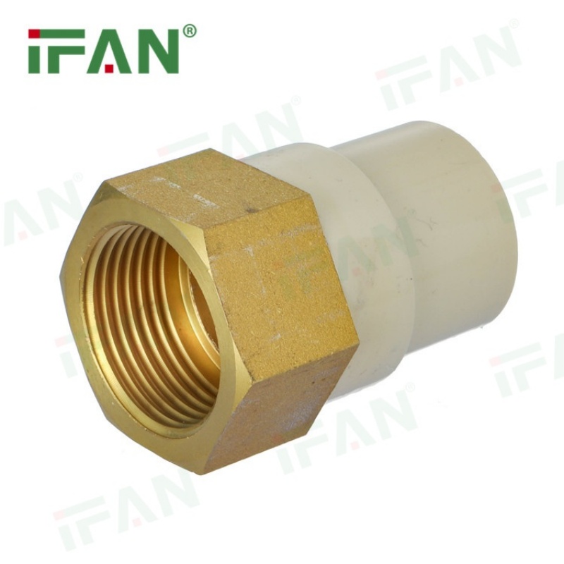 IFAN Manufactures CPVC Pipe Fittings Female Brass threads full image