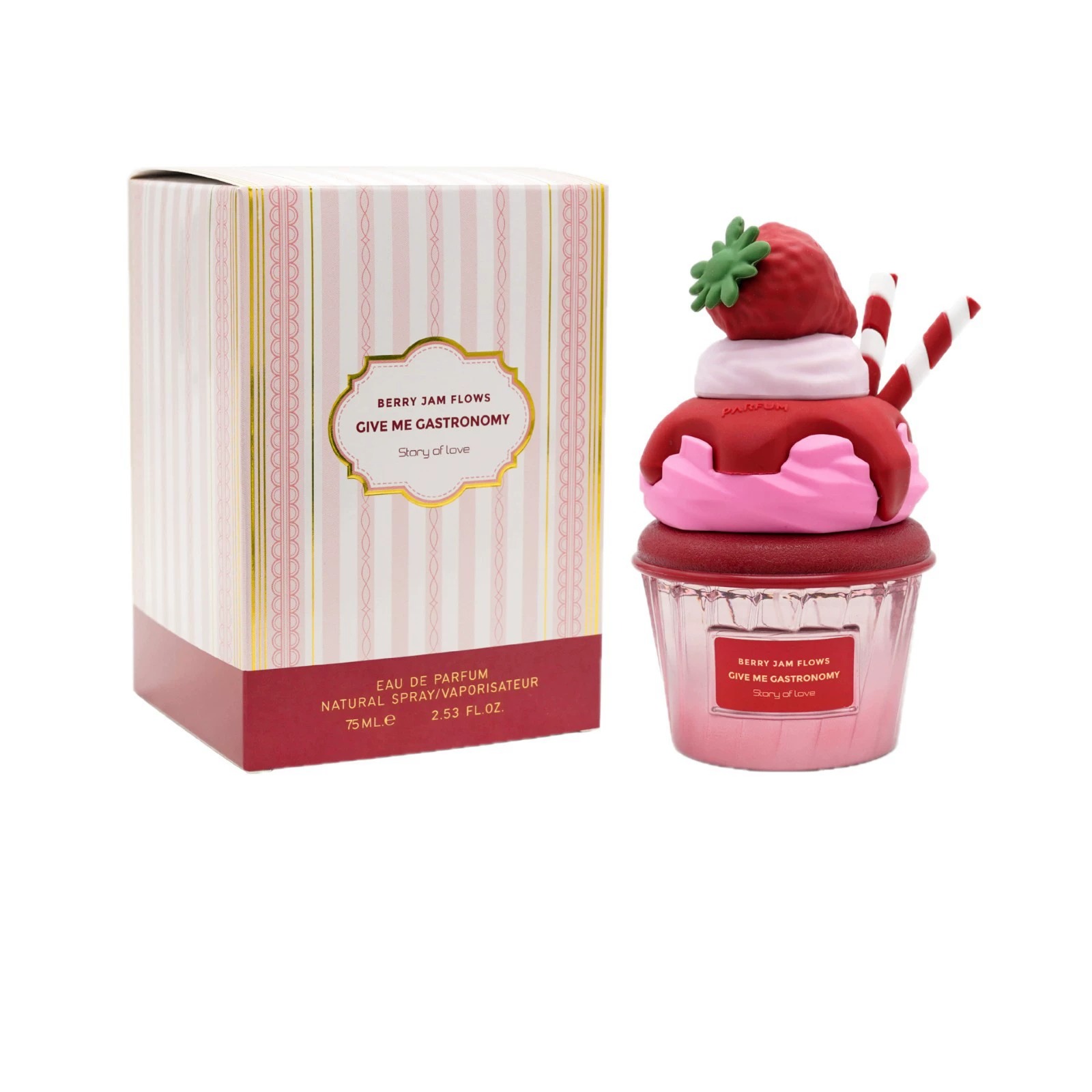 Cross-border Arab women's perfume with long-lasting fragrance, 75ml ice cream, Fruit-scented men's Middle East body spray wholesale Application Scenario