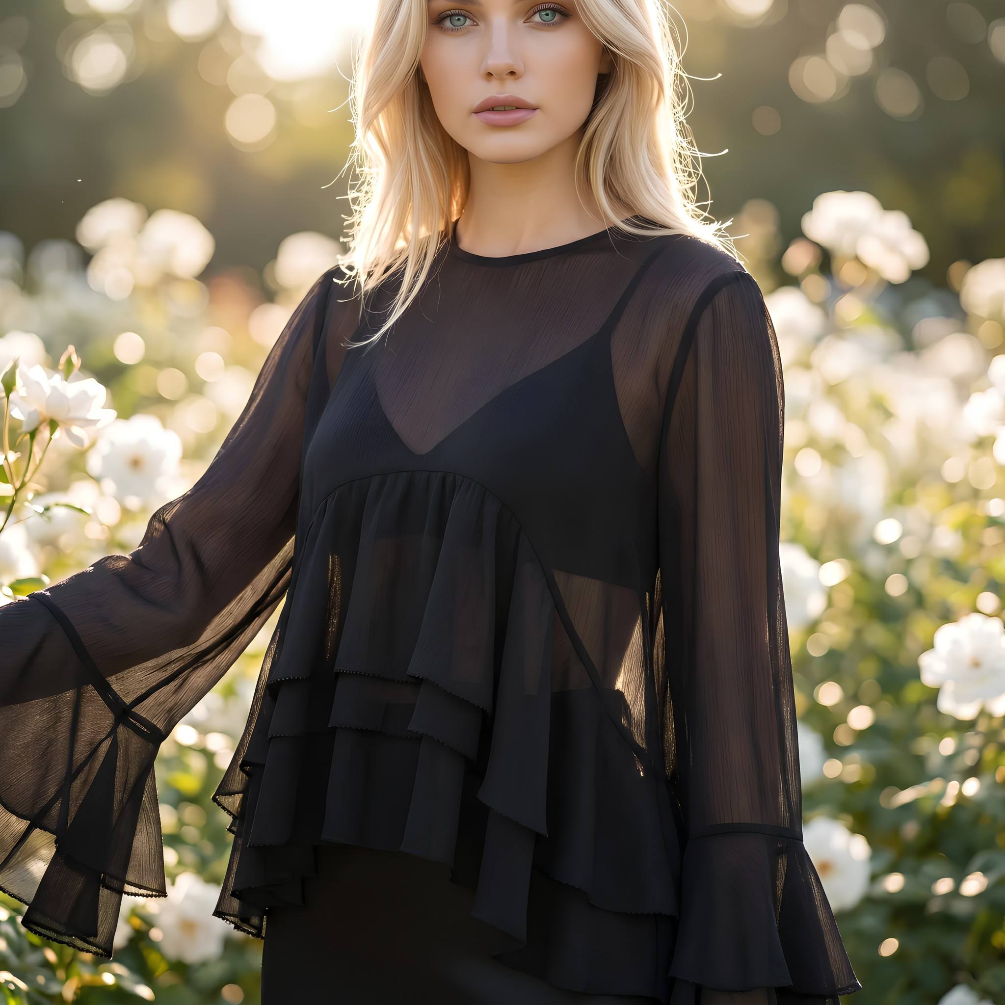 The 2026 autumn new fashion and simplicity series of layer-decorated shirt dresses for women, summer elegance and grace dress, breathable shirt for women's wear Application Scenario