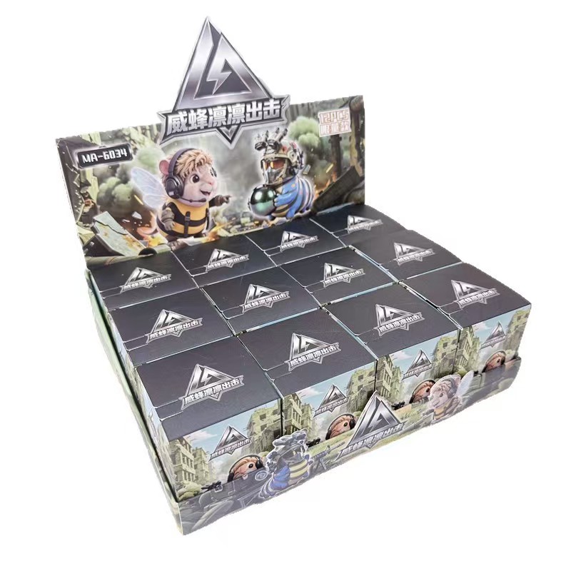 The new Delta Wasp makes a bold appearance in a cute blind box cartoon collectible desktop decoration Item Picture