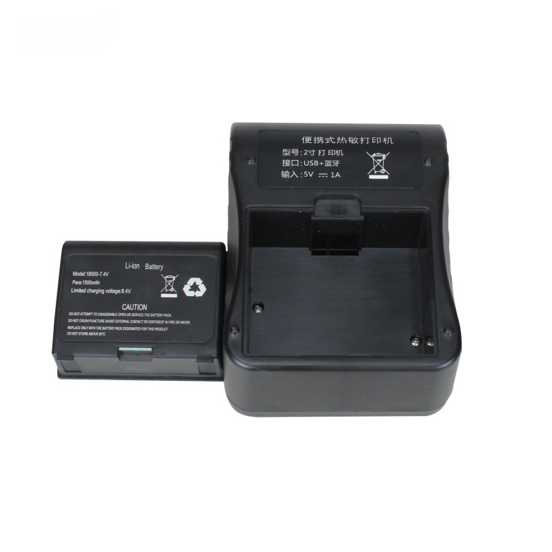 Portable printer, thermal printer, ticket printer, wireless handheld thermal ticket printer, portable printer details Picture