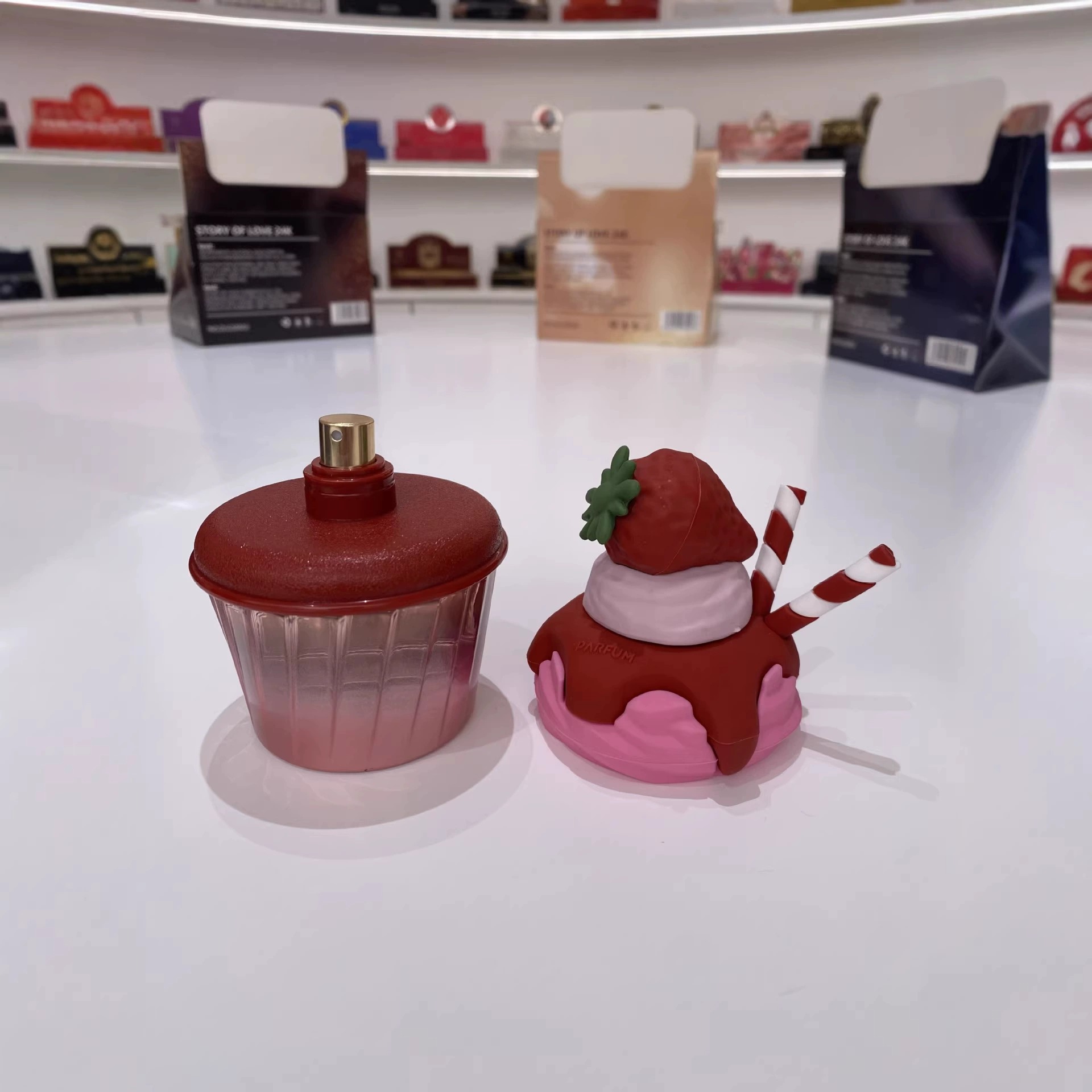 Cross-border Arab women's perfume with long-lasting fragrance, 75ml ice cream, Fruit-scented men's Middle East body spray wholesale Specification image