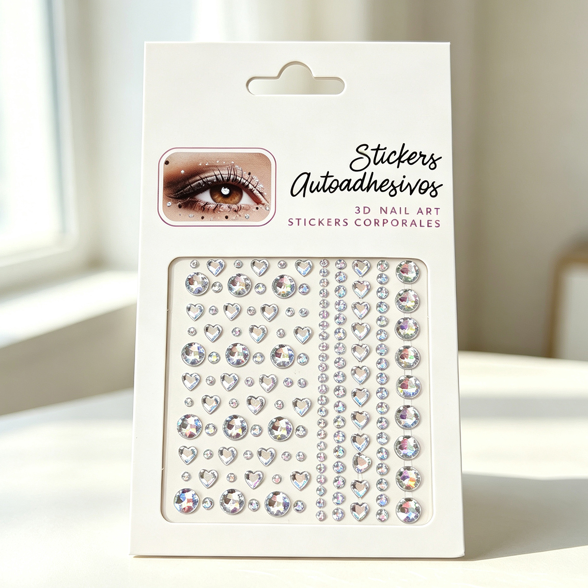 الملصق الملصق الملصق الملصق الملصق على الوجه والعين Specification image