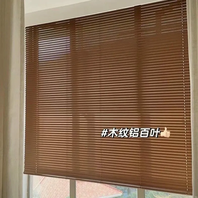 Aluminum alloy blinds, window sashes and accessories, perforated blinds rods with shading Windows detail image 8