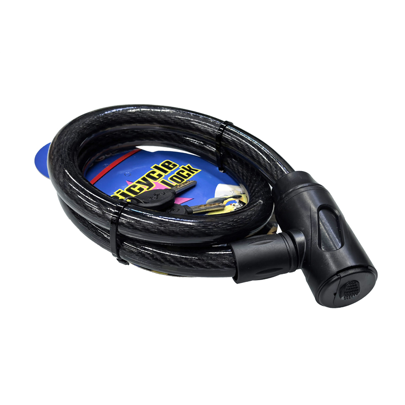 240962 steel cable lock, bicycle key lock, anti-theft electric bicycle steel cable lock, portable ring lock, electric bike anti-theft lock Specification image