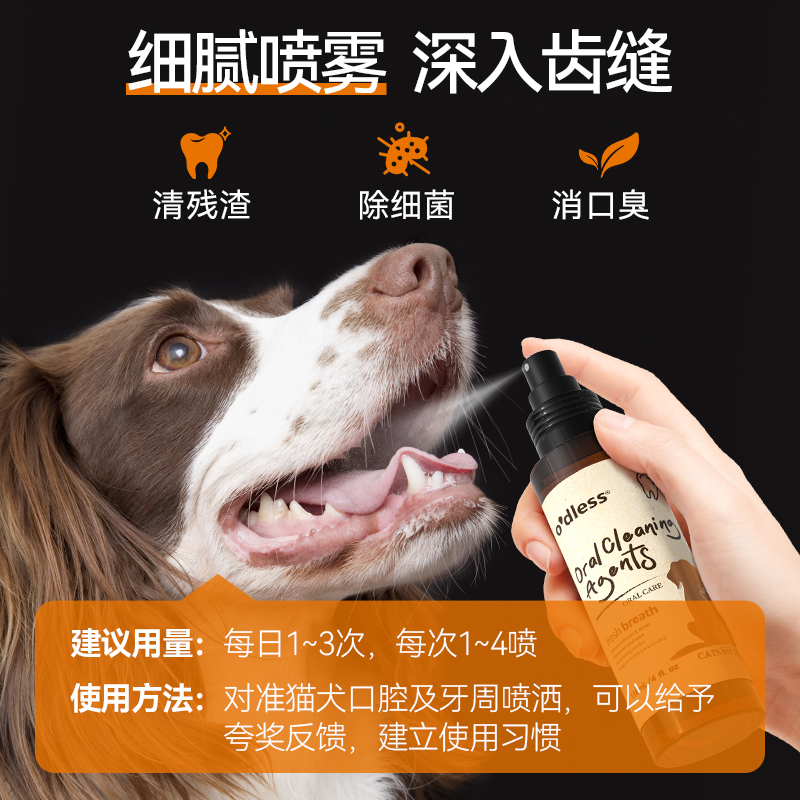 宠物牙刷/口腔/宠物洁齿水白底实物图