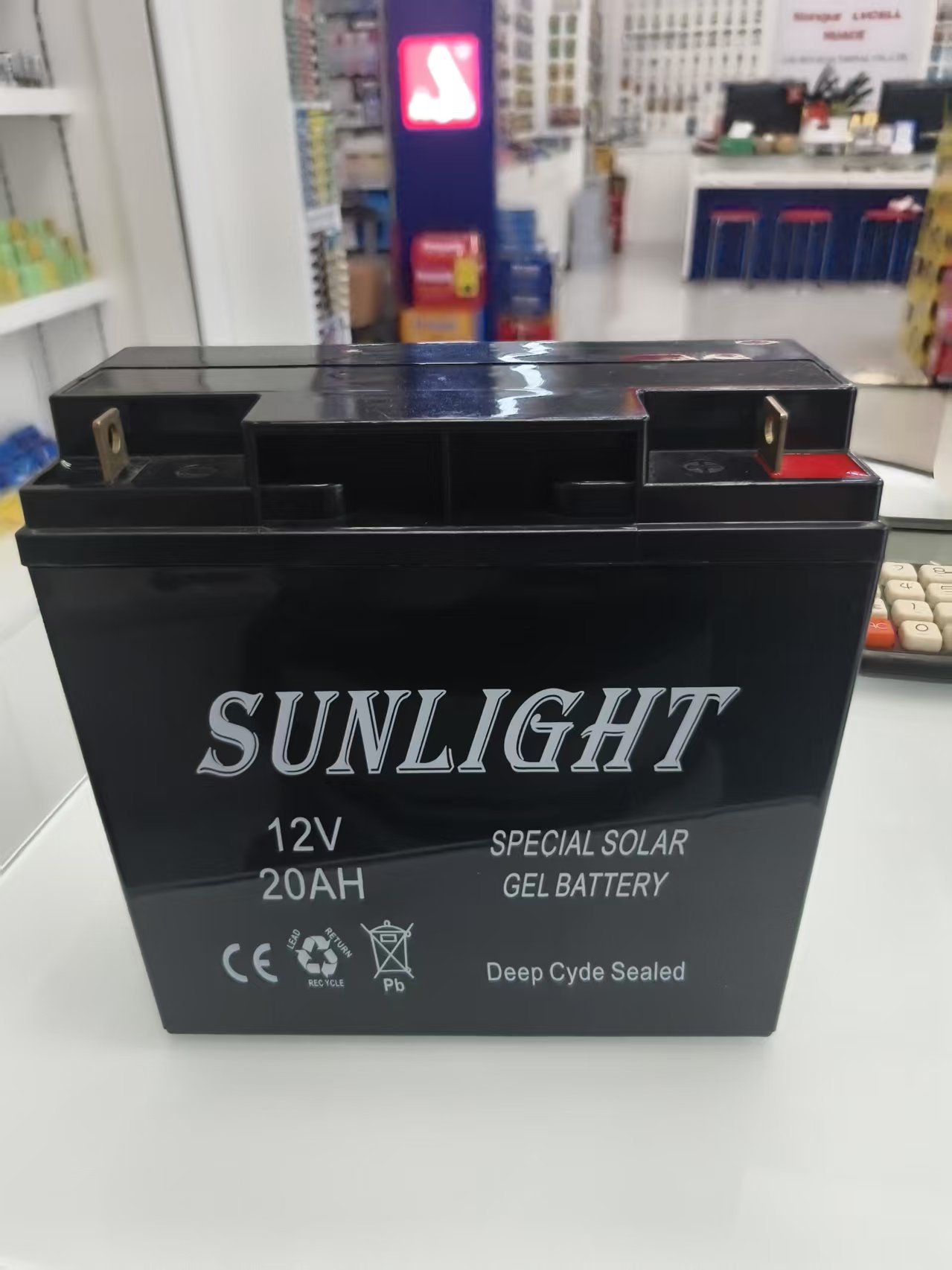 12V20AH gel lead-acid battery, solar street lamp, electric vehicle UPS energy storage maintenance-free battery details Picture