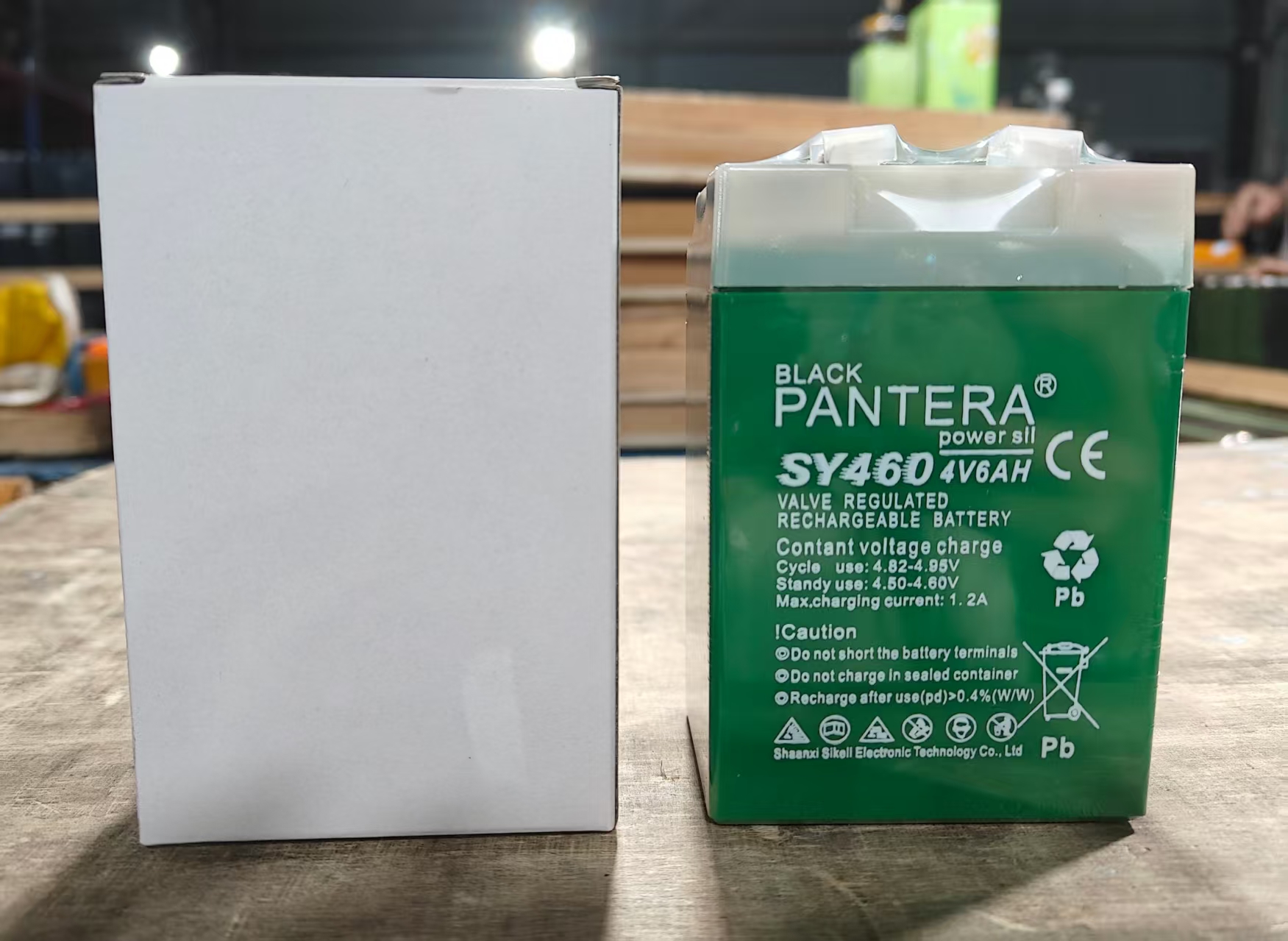 4V4.5AH sealed lead-acid battery, universal maintenance-free rechargeable battery for electronic scale platform scales details Picture