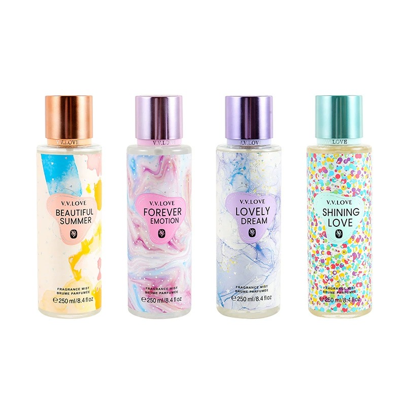 Wholesale of Vietnam's cross-border bestseller women's perfume 250ml body Spray Women's fruity Scent Perfume Application Scenario