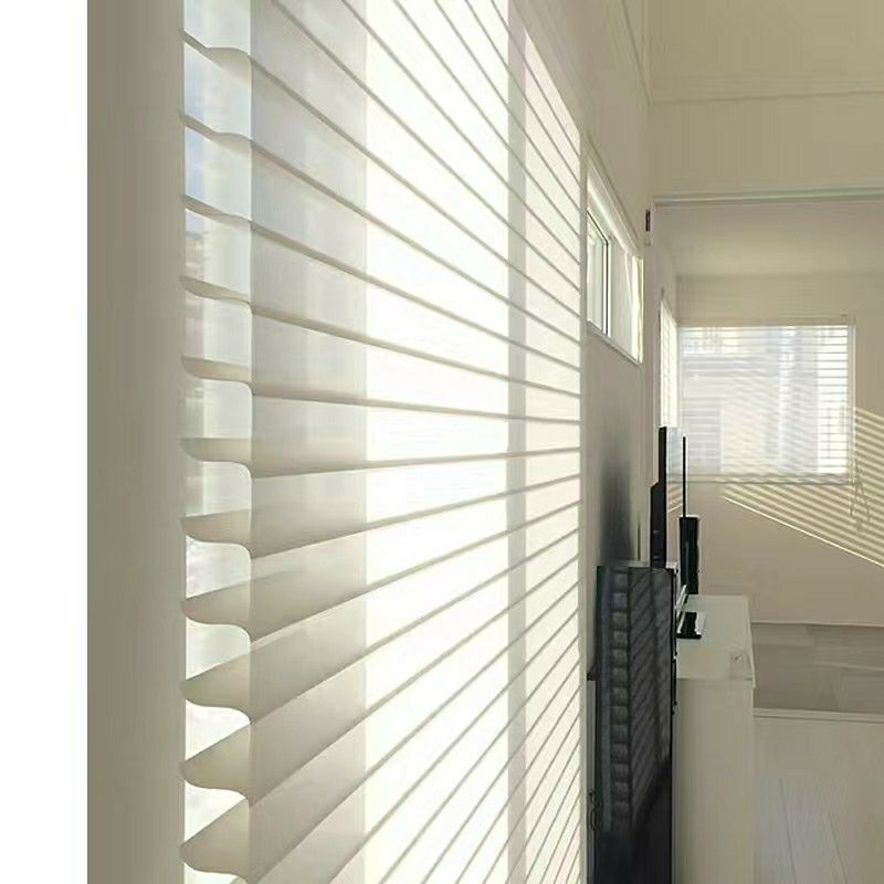 Shangri-la blinds, blackout curtains, window screens and accessories, finished window screens with tracks, day and night curtains detail image 6