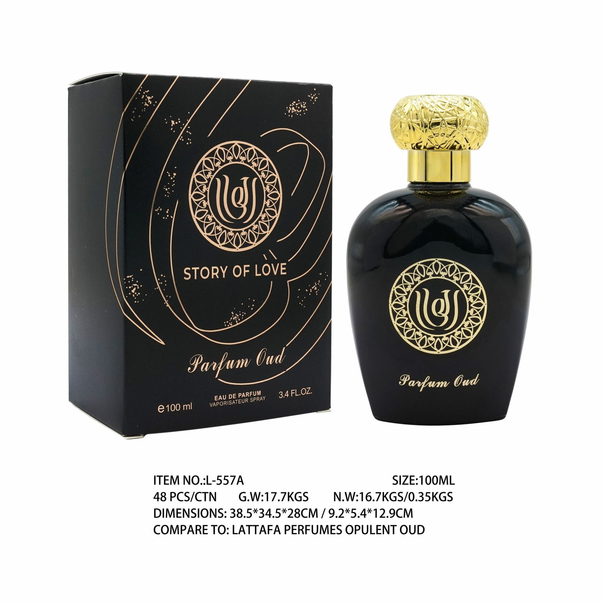 وتنقش السيدة راتافا عطر السيدة الفاخرة، وهو عطر محايد عبر الحدود عبر الحدود العربية في الشرق الأوسط Specification image
