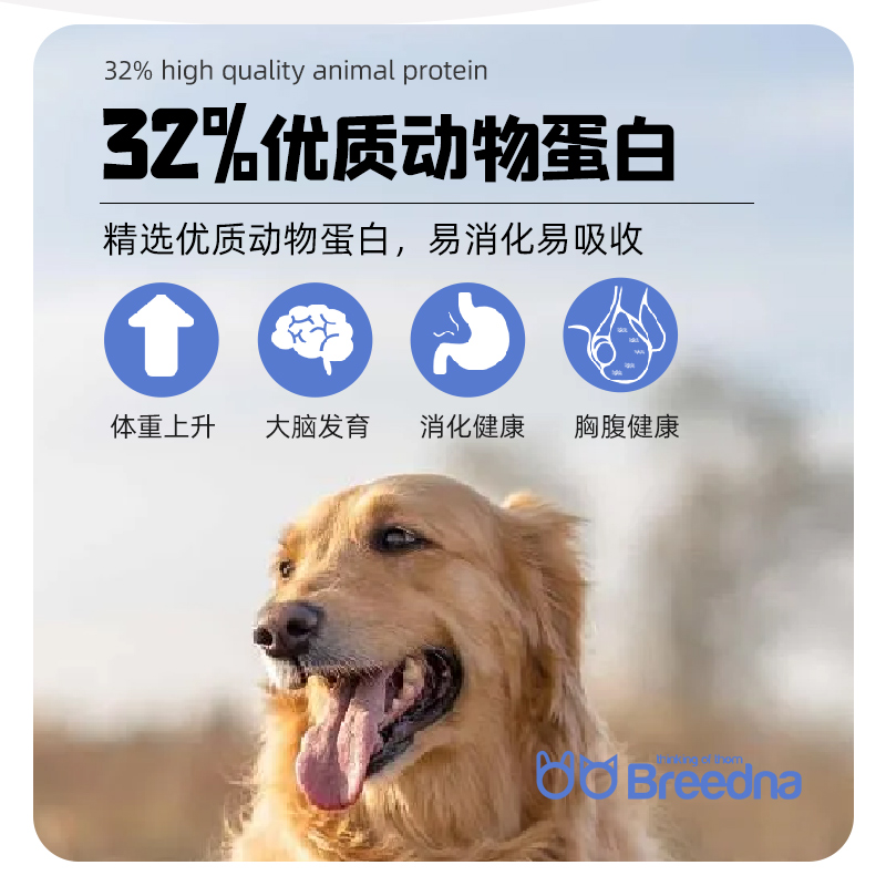 Breedna布雷德纳西班牙进口鲜肉无谷物优质蛋白犬粮 details Picture