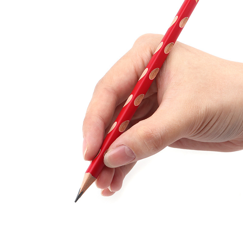 Factory direct sales of Baoke primary school and children's pencils, HB 2B exam triangular rod pencils, straight position and hole pencils wholesale Application Scenario
