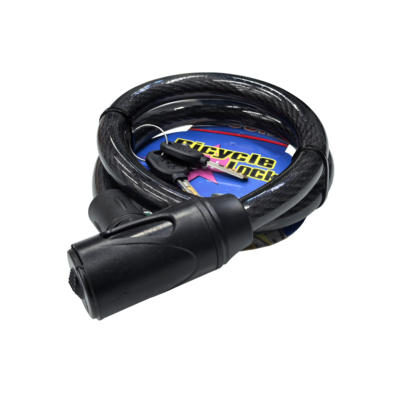 240962 steel cable lock, bicycle key lock, anti-theft electric bicycle steel cable lock, portable ring lock, electric bike anti-theft lock Specification image