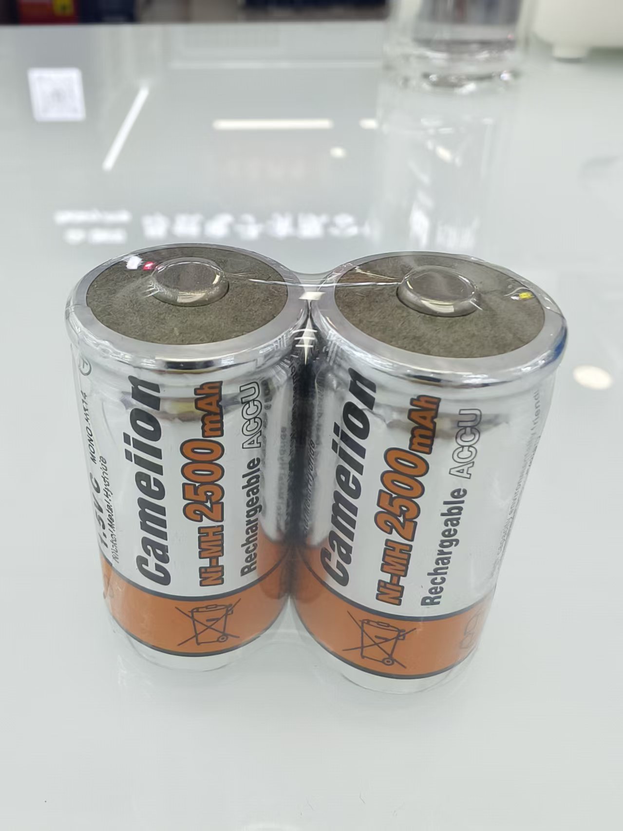خلية بطاريات من طراز النيكل C القابلة لإعادة الشحن، وهي 5V 25 00MH، كبيرة، قابلة لإعادة الشحن details Picture