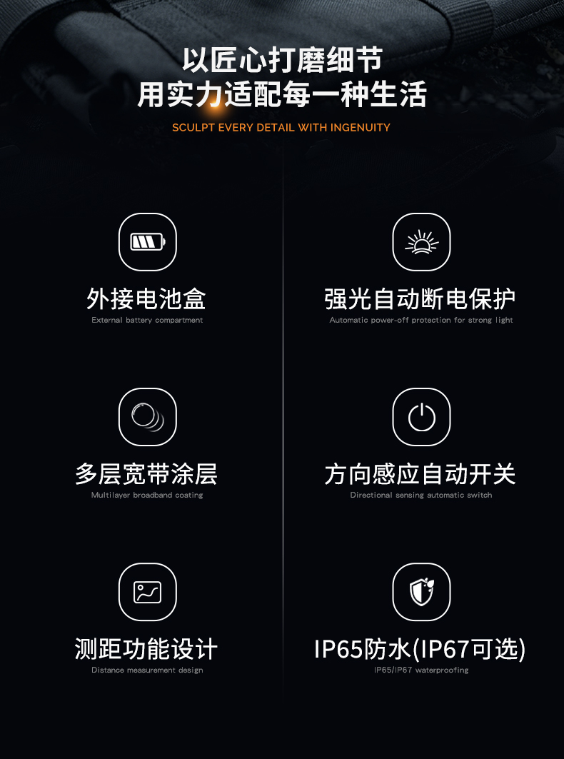 双目单筒头戴折叠夜视仪红外融合微光夜视仪夜间侦测红外融合微光详情2