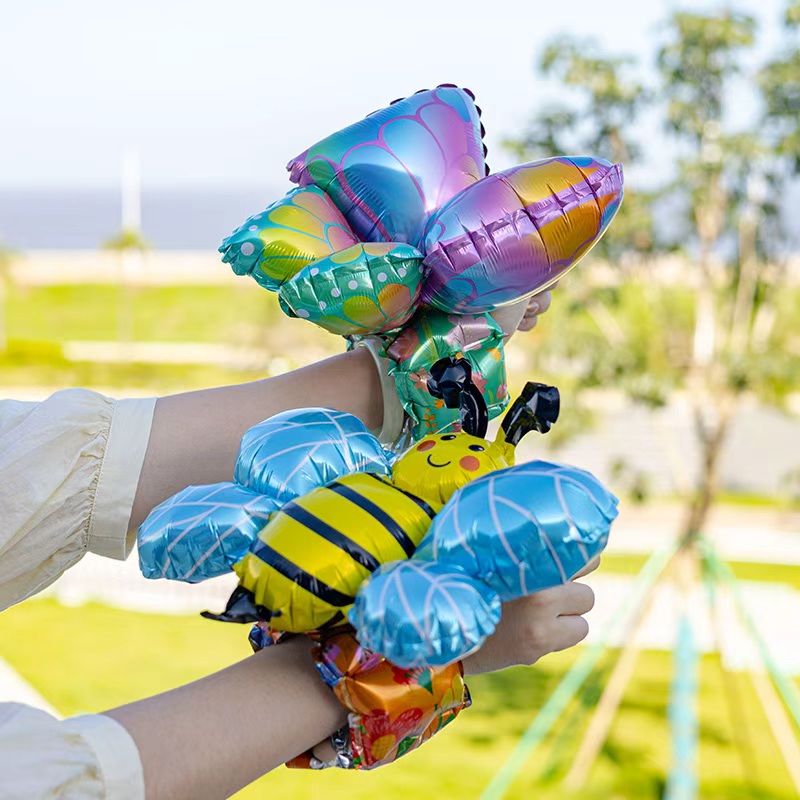 Fighter jet 3D stereoscopic wristband, balloon children's cartoon party decoration toy, birthday gift, ground promotion gift detail image 2