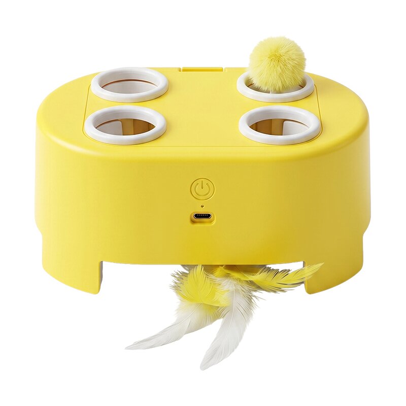 3-in-1 cat toys, whac-a-mole toys, electric cat teaser, cat self-entertainment toys, interactive pet toys to relieve boredom Item Picture