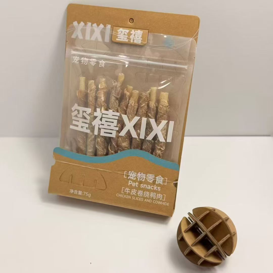 XIXI печатает, чтобы сушить домашние закуски и награждать зубочисткой куриную палочку с уткой, жабу с тонкими яйцами, жабу с тонкими яйцами и жабами из телячьего мяса, с различными вкусами, до тех пор, пока не будет доставлено 60 пакетов/групп для раздачи pic 15