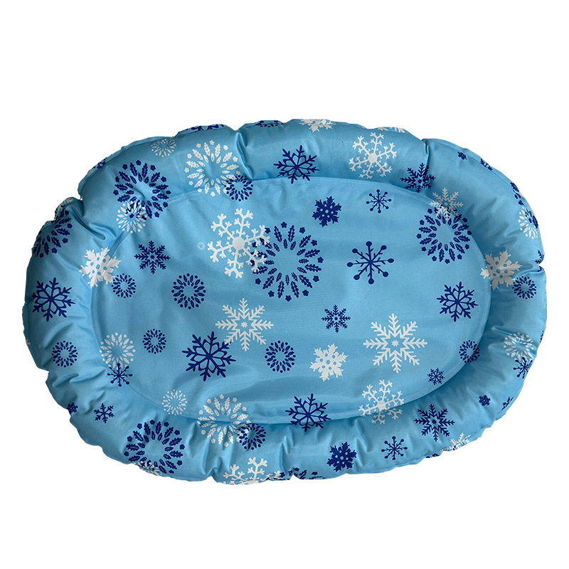 Pet ice pads, cooling oval ice nests, summer bestsellers, universal for cartoon cats and dogs, Amazon cross-border bestsellers, factory direct delivery, multiple styles and specifications available. For orders, please contact customer service Specification image