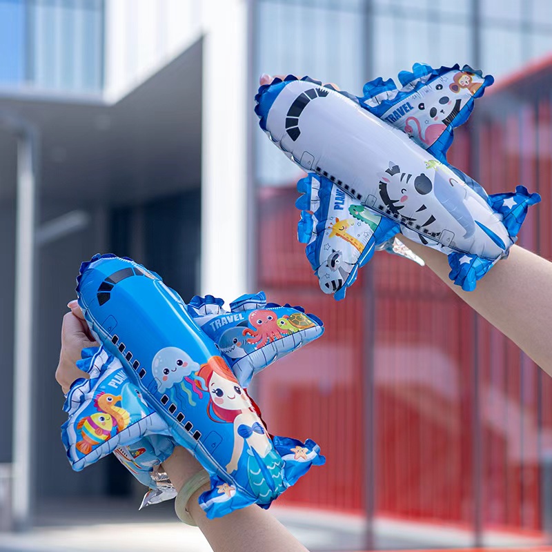 Fighter jet 3D stereoscopic wristband, balloon children's cartoon party decoration toy, birthday gift, ground promotion gift detail image 4