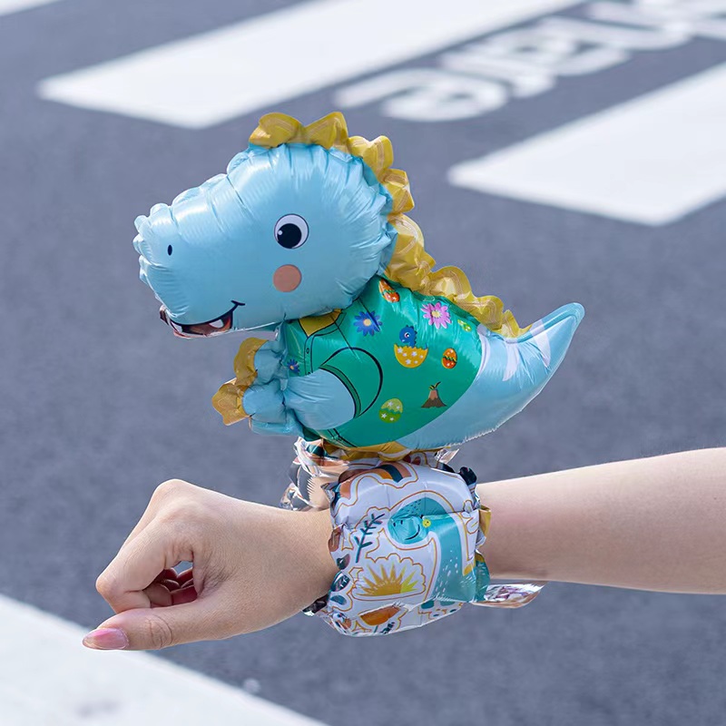 Fighter jet 3D stereoscopic wristband, balloon children's cartoon party decoration toy, birthday gift, ground promotion gift Specification image