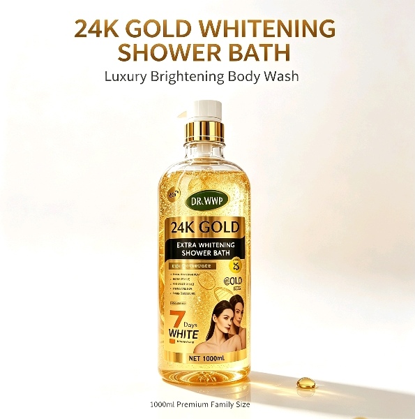DR.WWP 24K Gold Extra Whitening Shower Bath 7 DayBrightening