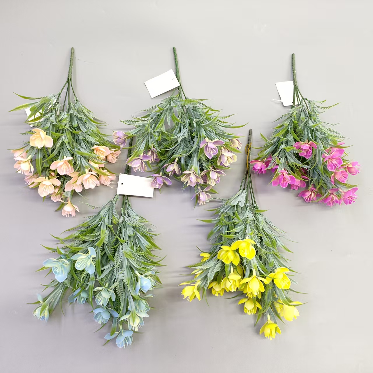仿真花假花盆景单支塑料盆花装饰 摆件品详情6