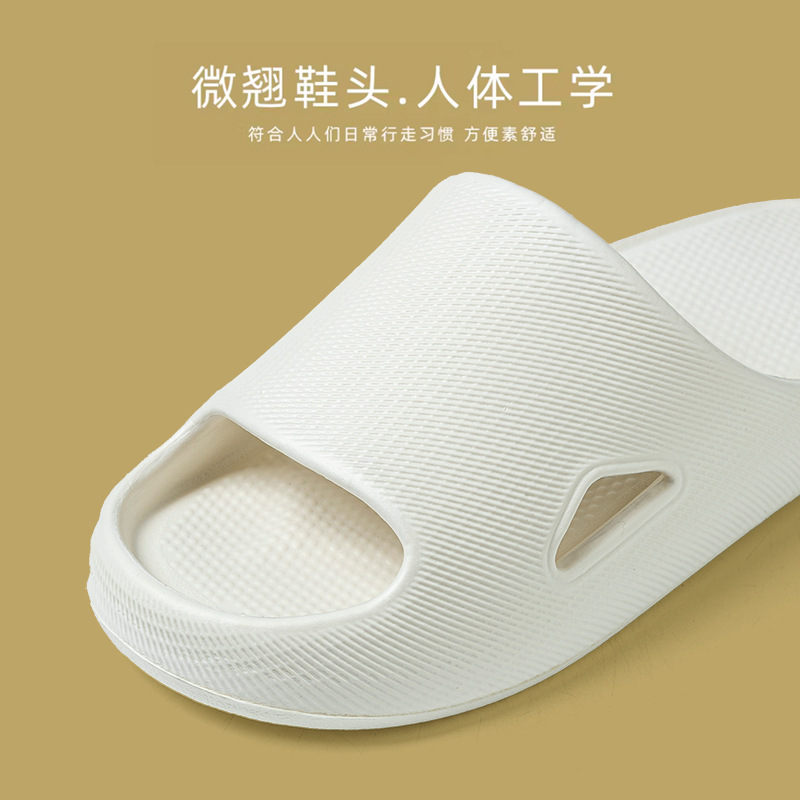 New foreign trade comfortable cooling slippers, suitable for beach and home use, soft-soled beach outdoor eva slippers, couple style wholesale details Picture