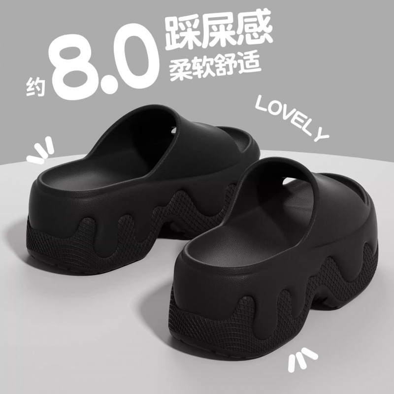 New foreign trade small-sized thick-soled slippers for women, worn outside with arch support, not tiring feet, comfortable cooling slippers for women's beach wholesale details Picture
