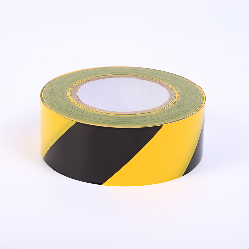 黄黑相间警示胶带 PE无胶警示带 PE WARNING TAPE WITHOUT GLUE  Specification image