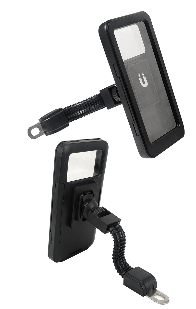 M3A Bicycle mobile phone Stand Waterproof Bag, bicycle mobile phone stand, takeout navigation, Motorcycle handlebar Waterproof stand Specification image