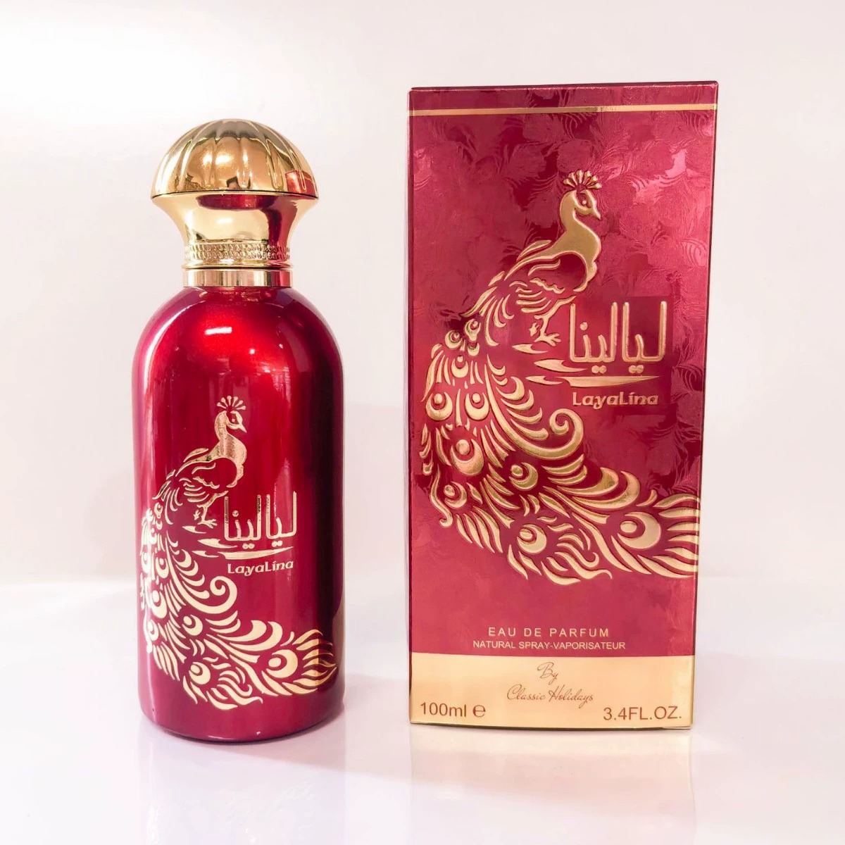 Red Peacock Domestic high-end Middle Eastern perfume Perfumes Cross-border OEM perfume bottle and packaging box