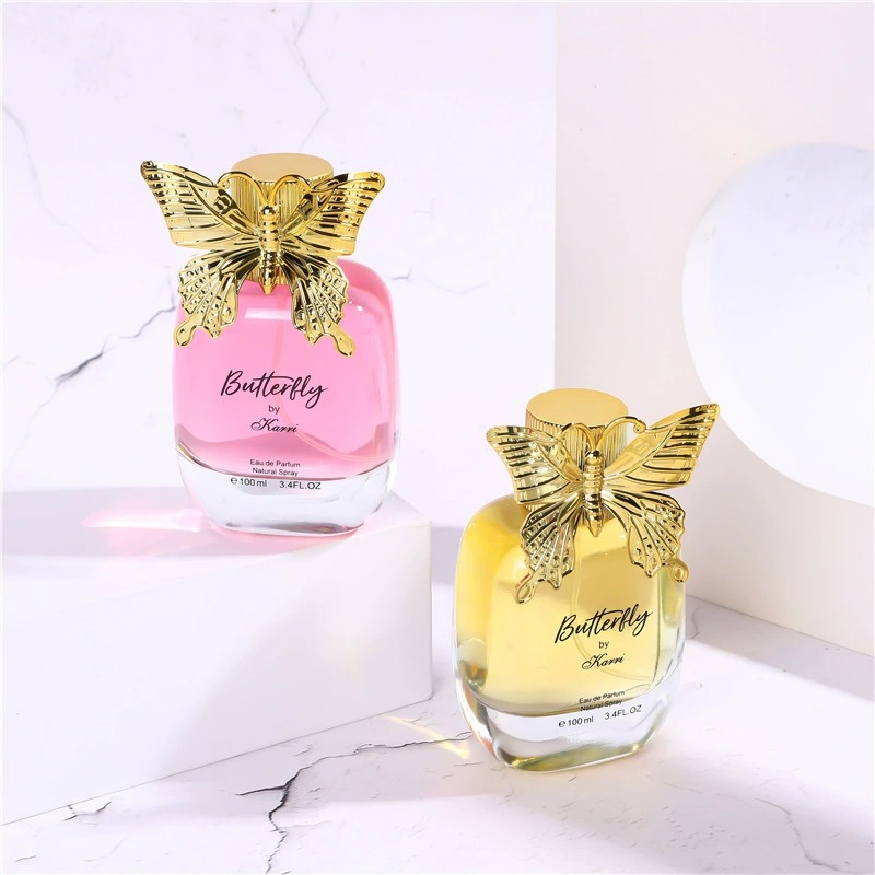 金色蝴蝶装饰国产中东香水Perfumes跨境OEM高端香水
