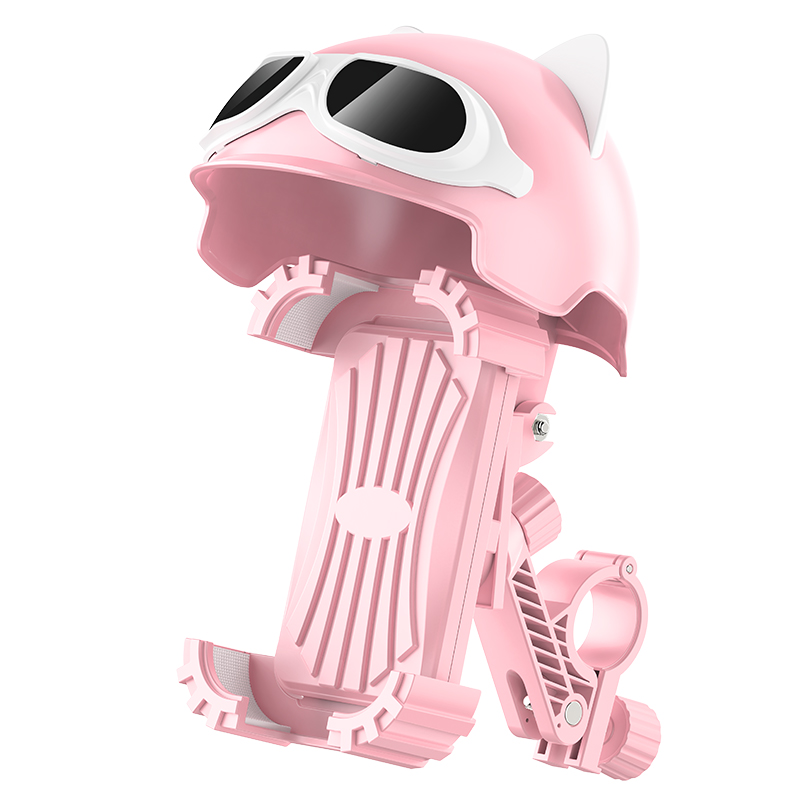 YC29 Food Delivery rider Navigation Bicycle phone stand clip Small helmet Plastic phone stand Electric battery motorcycle phone stand pic 2
