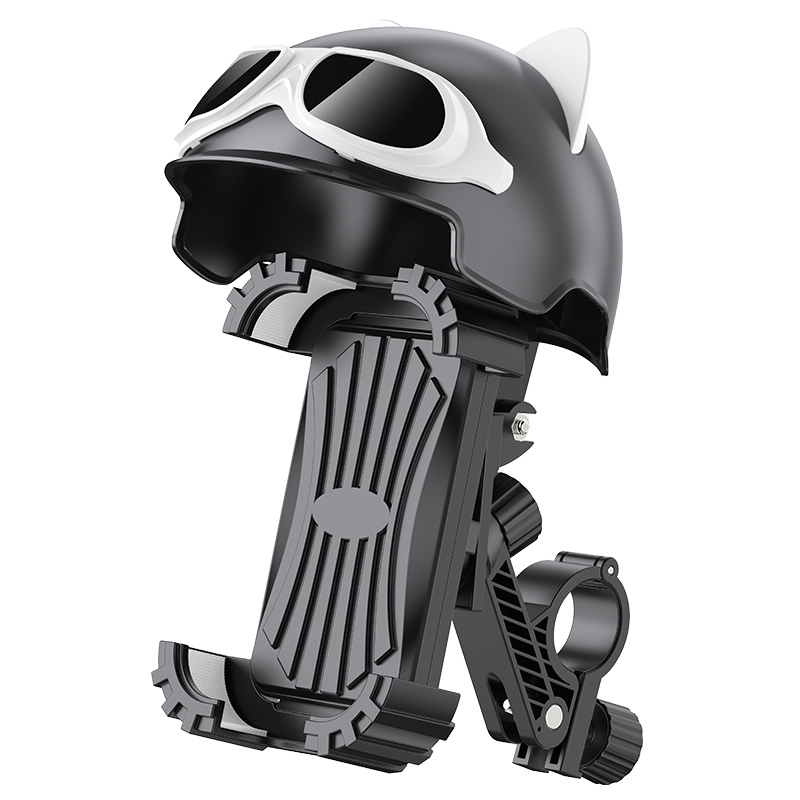 YC29 Food Delivery rider Navigation Bicycle phone stand clip Small helmet Plastic phone stand Electric battery motorcycle phone stand pic 4