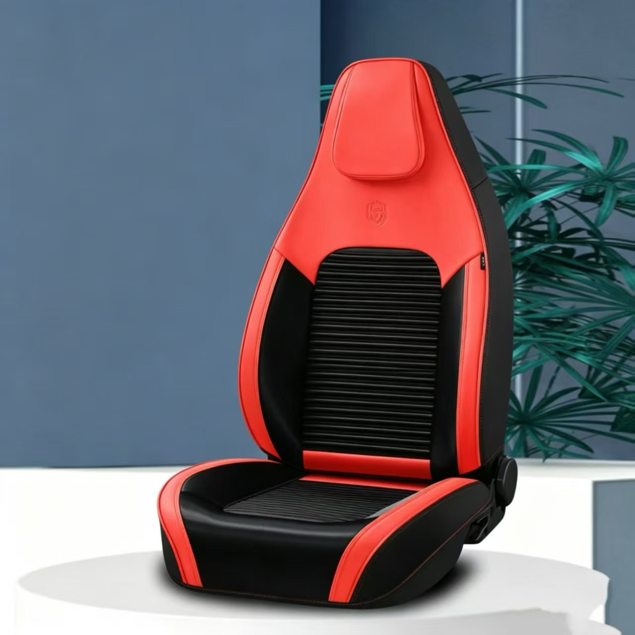 Gel memory foam universal car seat cushion set, breathable and anti-slip head body auto parts detail image 7