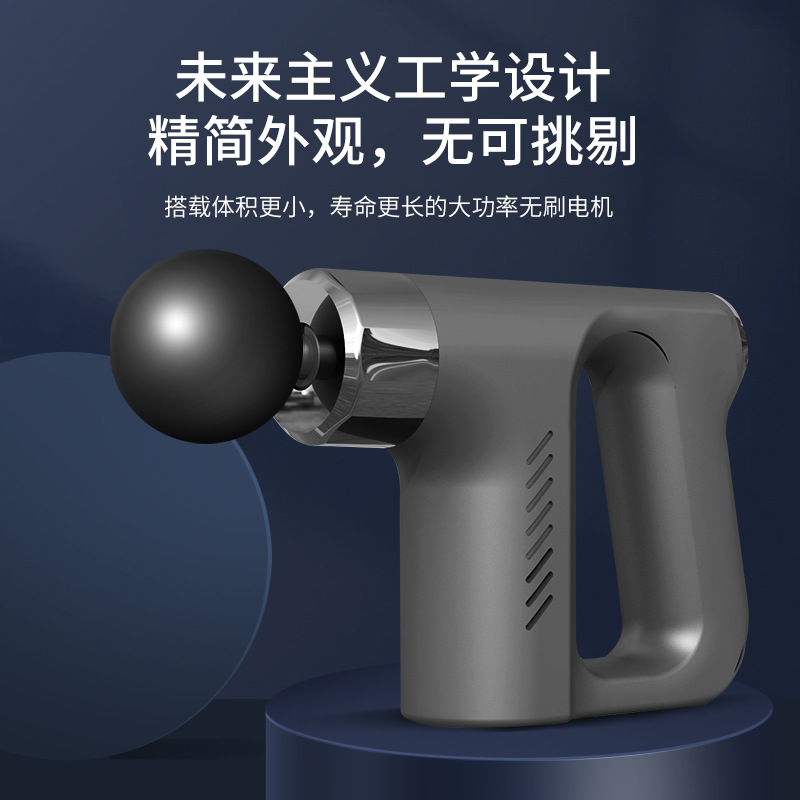 Factory direct supply mini fascia gun, cross-border home portable massage gun, high cost performance muscle relaxer detail image 4