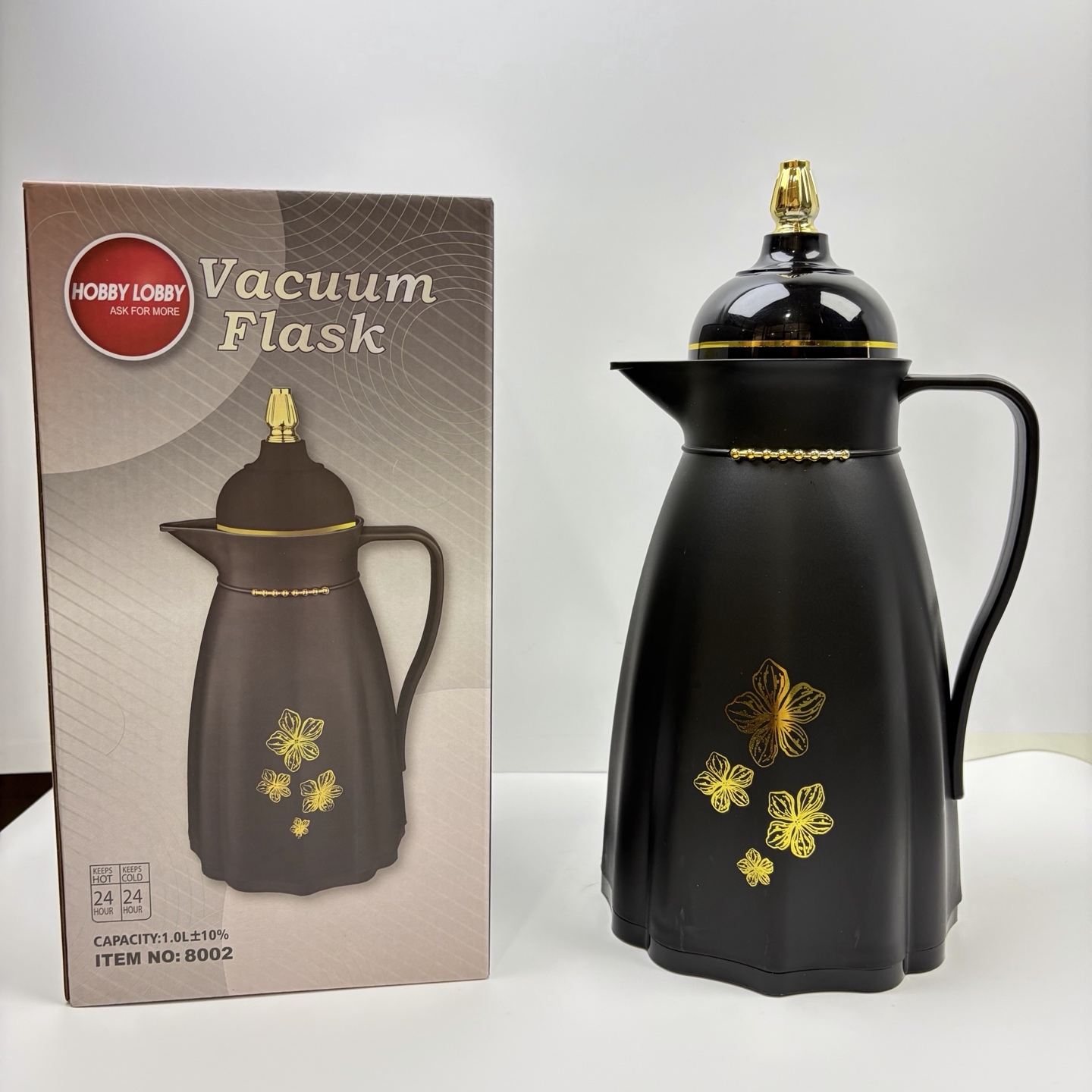 咖啡壶阿拉伯/中东水壶/不锈钢暖壶/温度杯/塑料保温瓶细节图