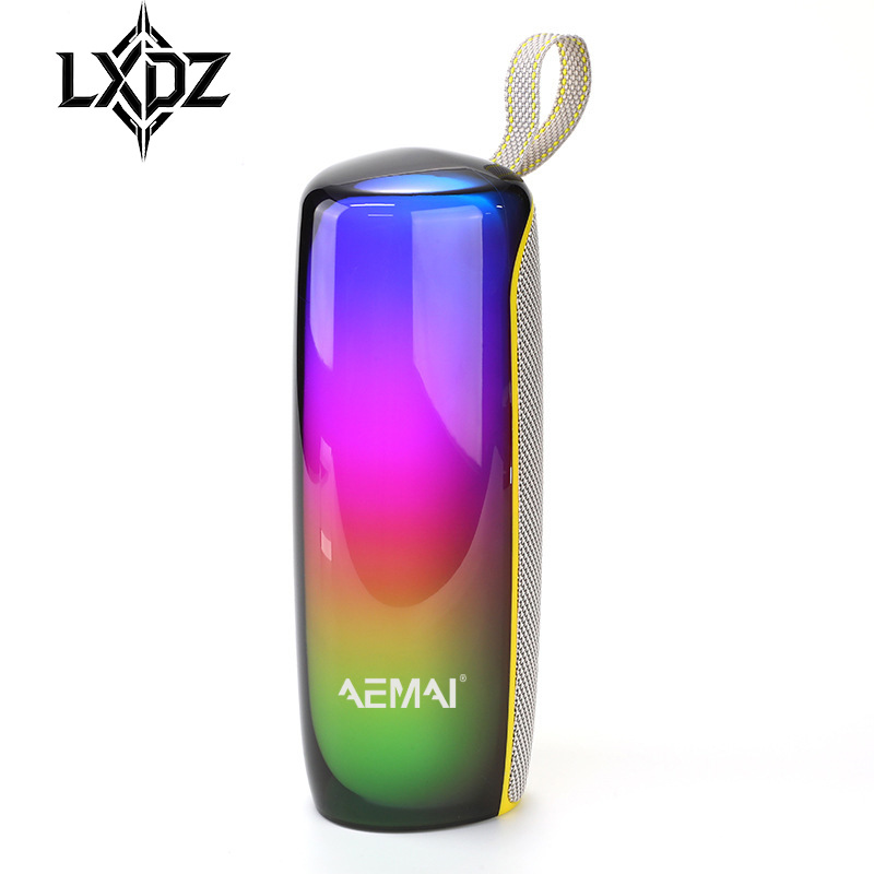 LXdZ Pulsating Bluetooth Multi-functional Speaker, card-inserting Mecha, Small speaker, portable subwoofer, Ambient light detail image 3
