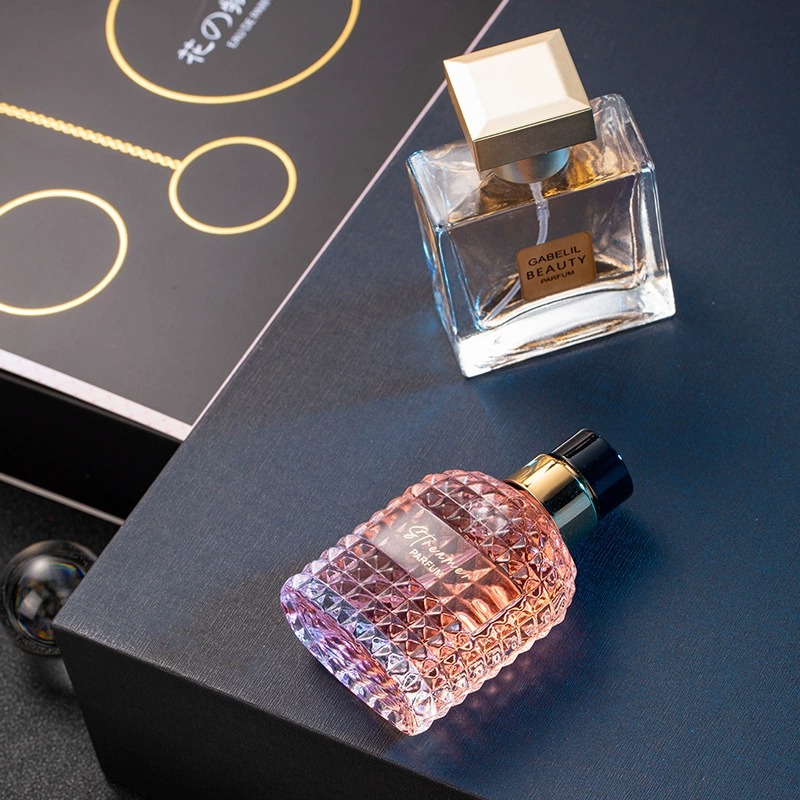 Flower Language Women's Perfume Set Gift Box, Fresh and long-lasting light Fragrance, Douyin and Kuaishou Live Streaming Bestseller Black Crow Wholesale