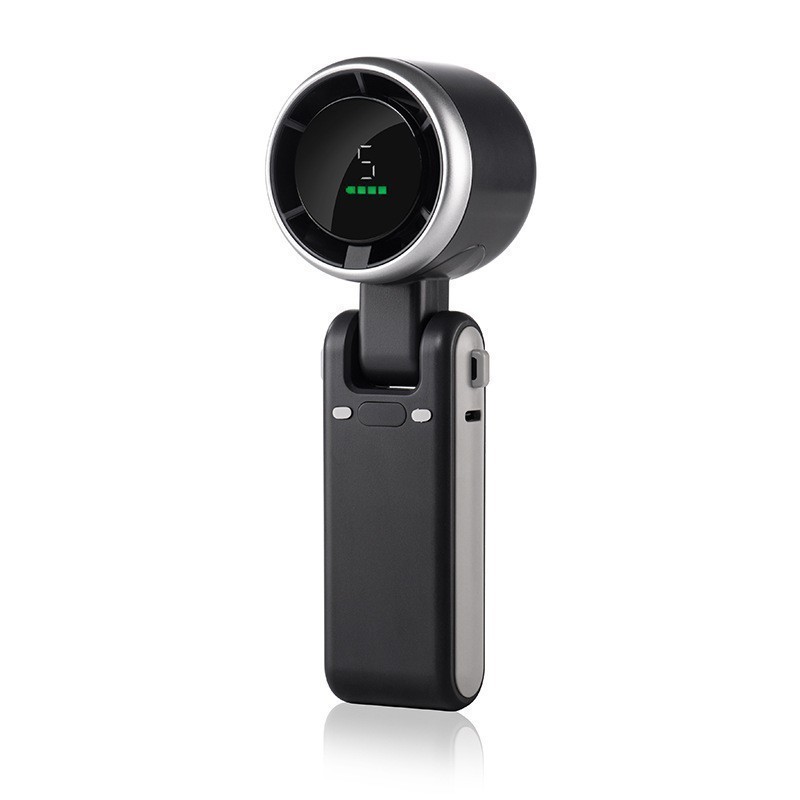 Mini electric fan, long-lasting rechargeable, home, office, student dormitory, desktop folding fan details Picture