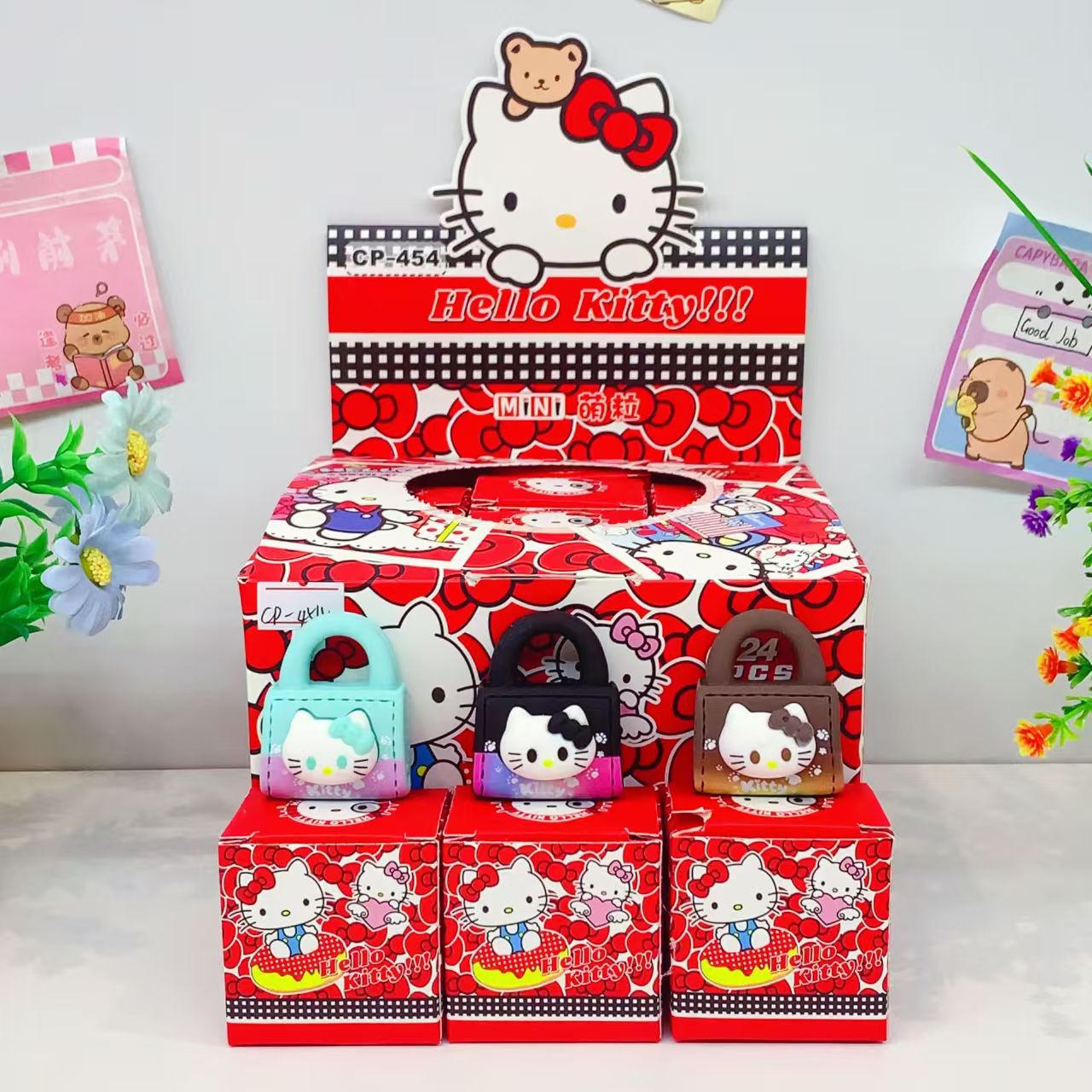 Creative Hello Kitty-themed cute little toy blind box with high appearance level desktop small ornaments