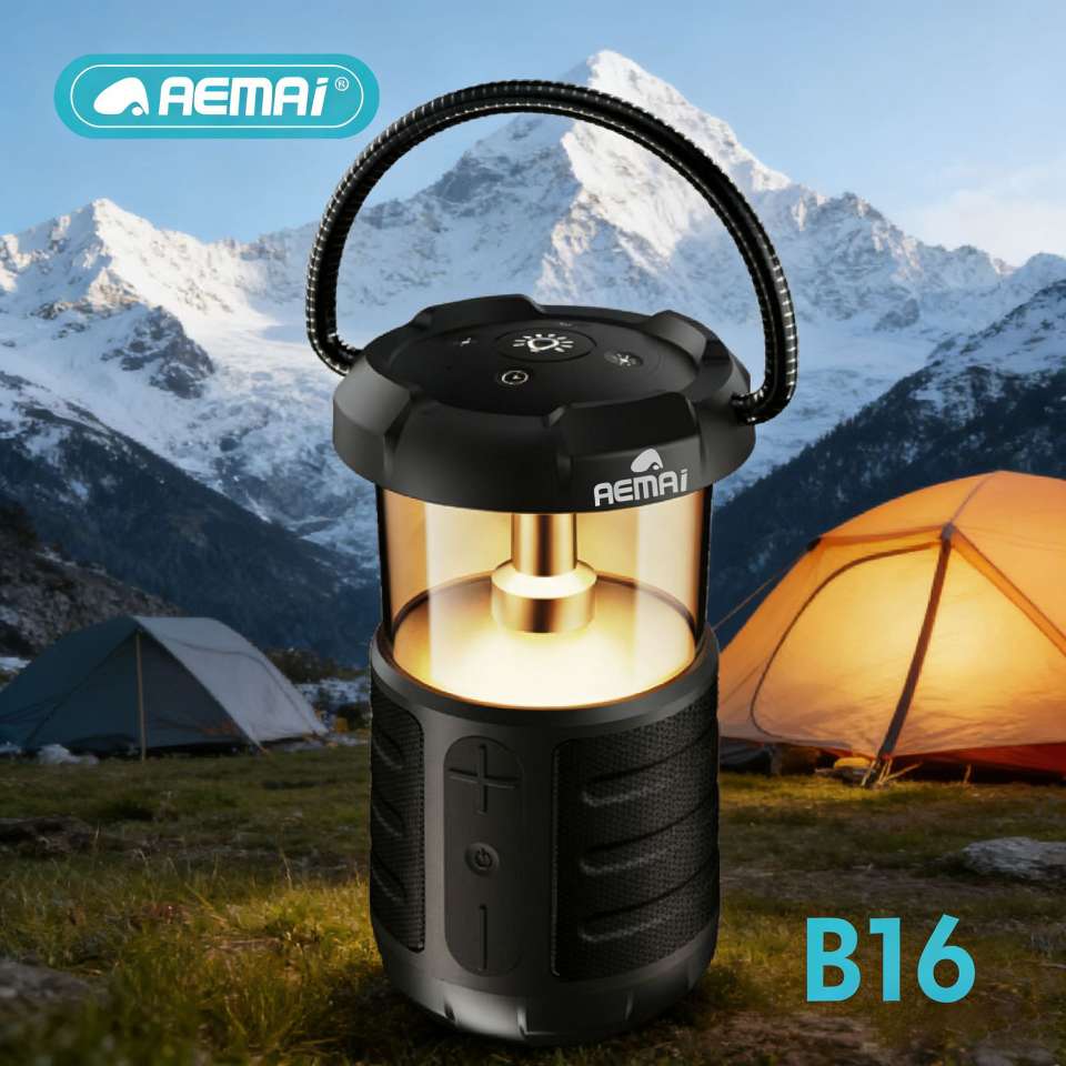 AEMAI's best-selling Bluetooth speaker with ambient lighting detail image 2