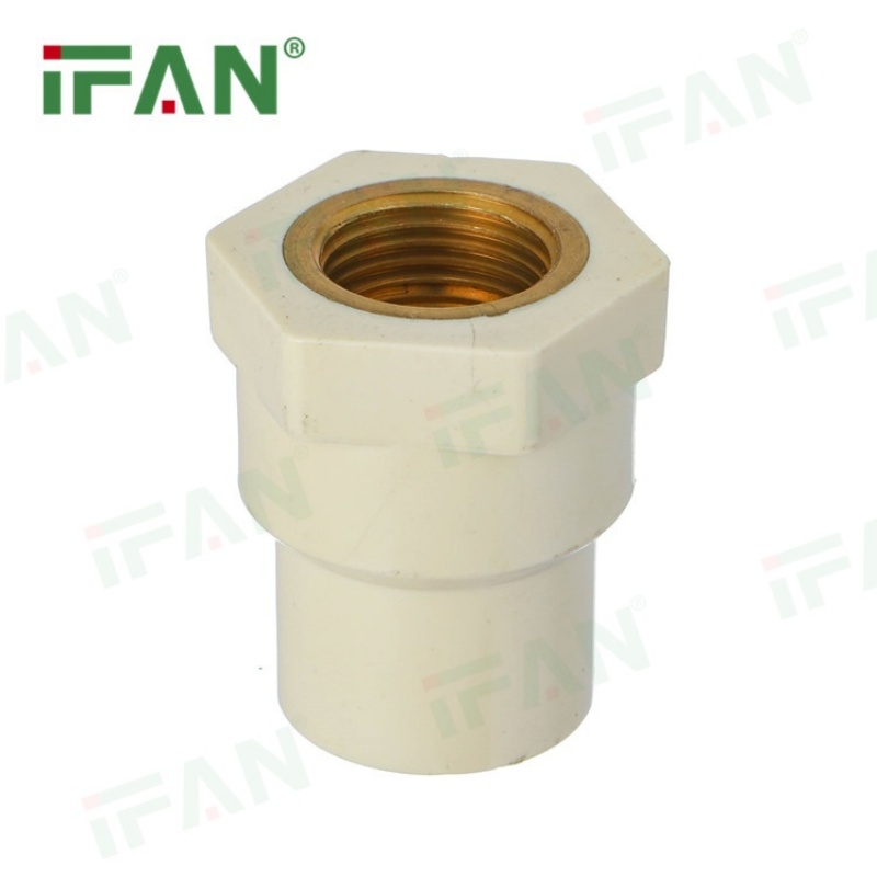 High Pressure Flexible Durable Full Sizes CPVC brass female  details Picture